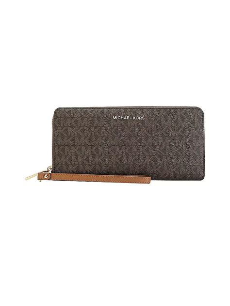 michael kors geldbörse neu 225 vivian braun wallet leder continental|Women's Brown Designer Wallets .